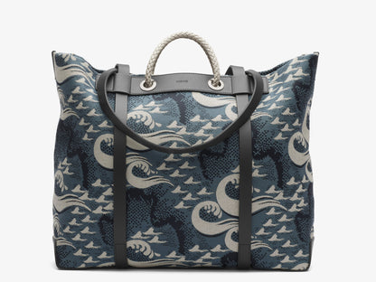 Seaside - Ocean Jacquard/Black